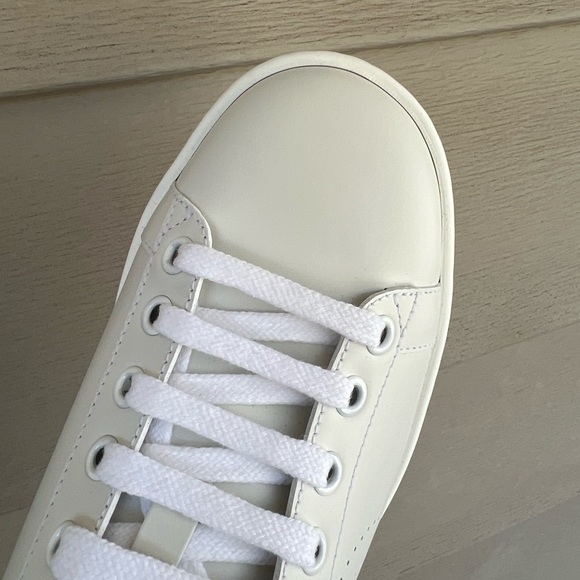 GUCCI White Ace sneaker with Interlocking G - size 37 - Picture 14 of 16